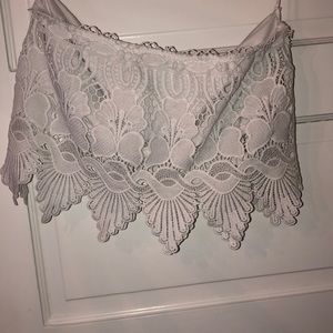 NWOT White Crop Top